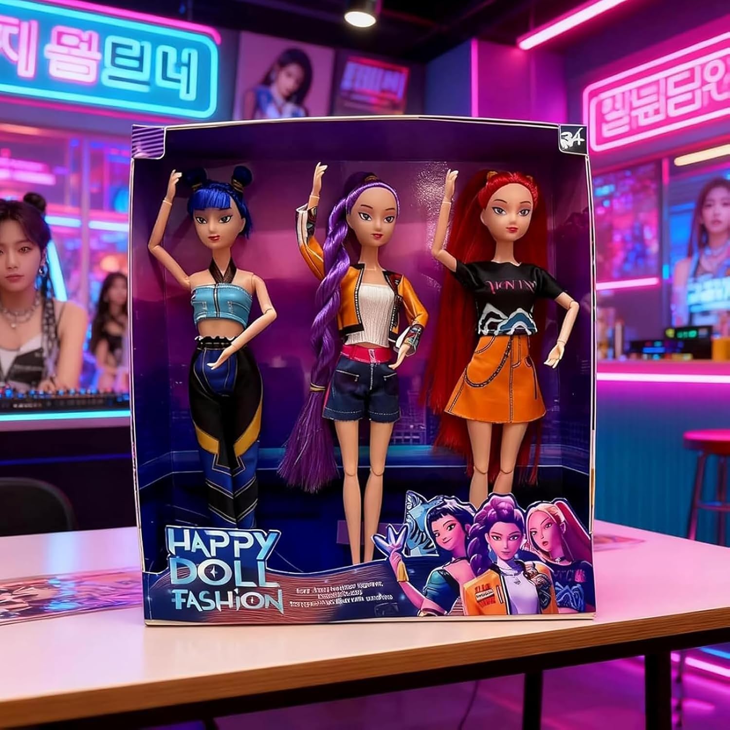 Figura de Demon Rumi-Mira-Zoey Hunter, Figura móvil de Demon con Brazos y piernas, Figuras de 30 cm de animación, para coleccionar y Regalo para Fans. - Image 8